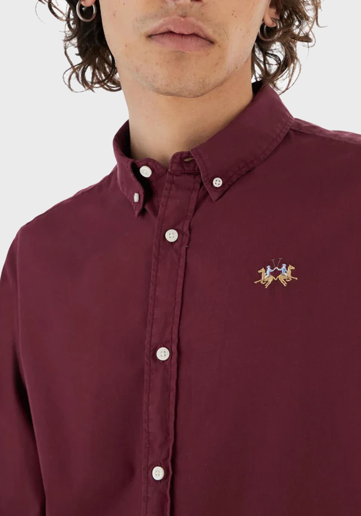 Men's Shirts La Martina Red