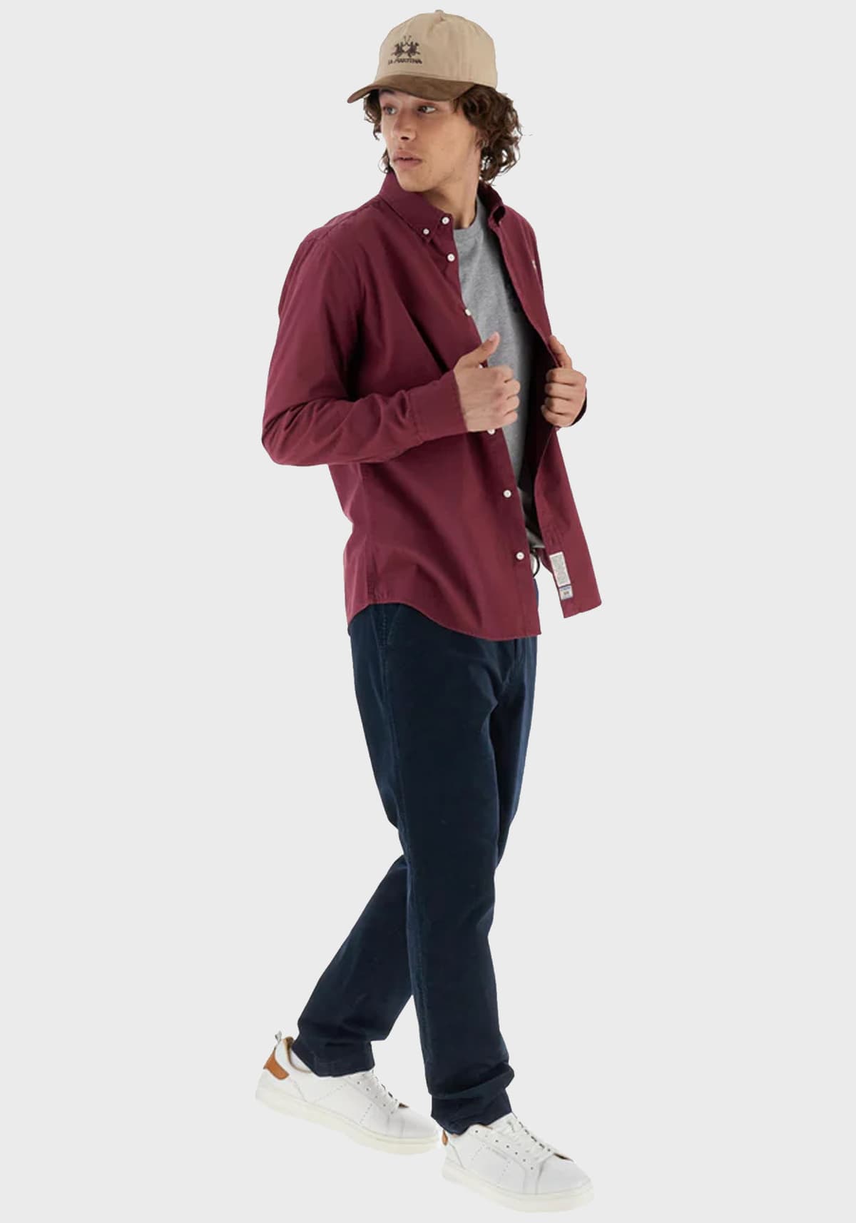 Men's Shirts La Martina Red