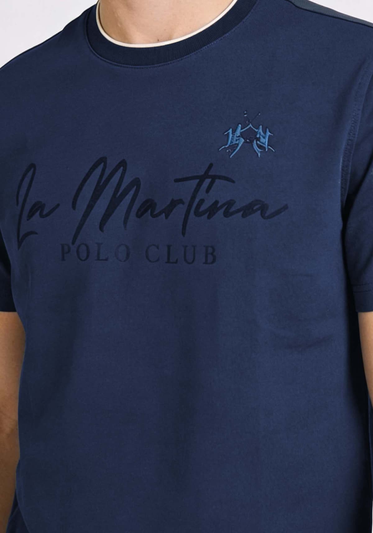 Men's T-Shirts La Martina Blue