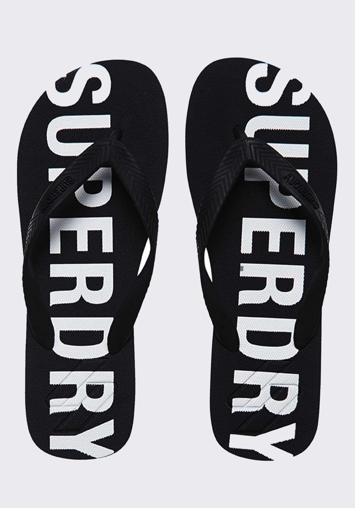 Men's Flip Flops Superdry Black