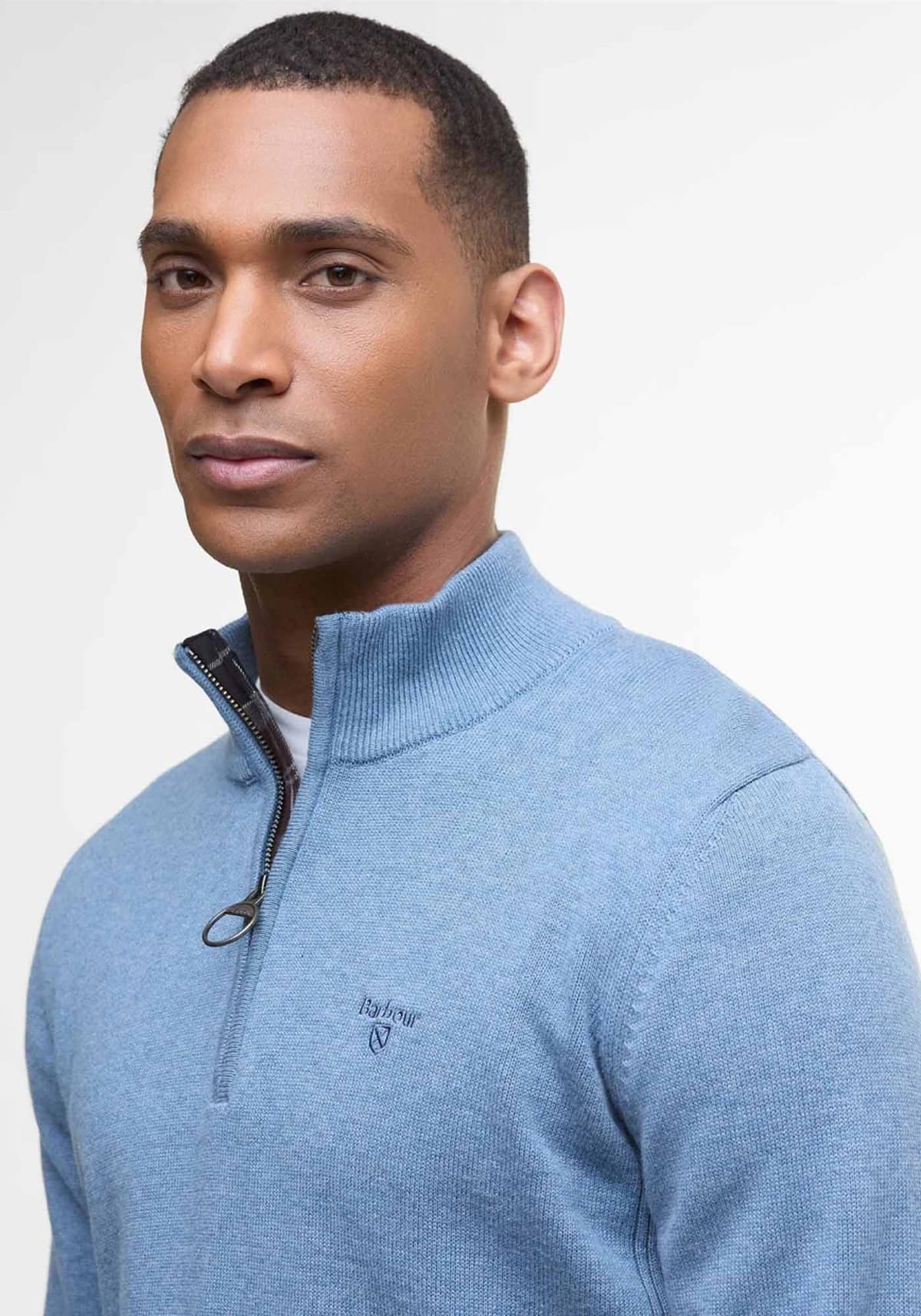 Men's Knitwear Barbour Blue
