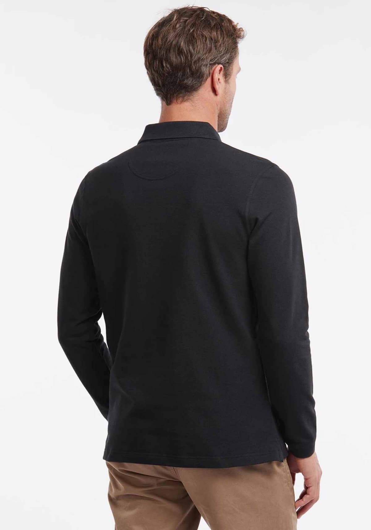 Men's Polo Shirts Barbour Black