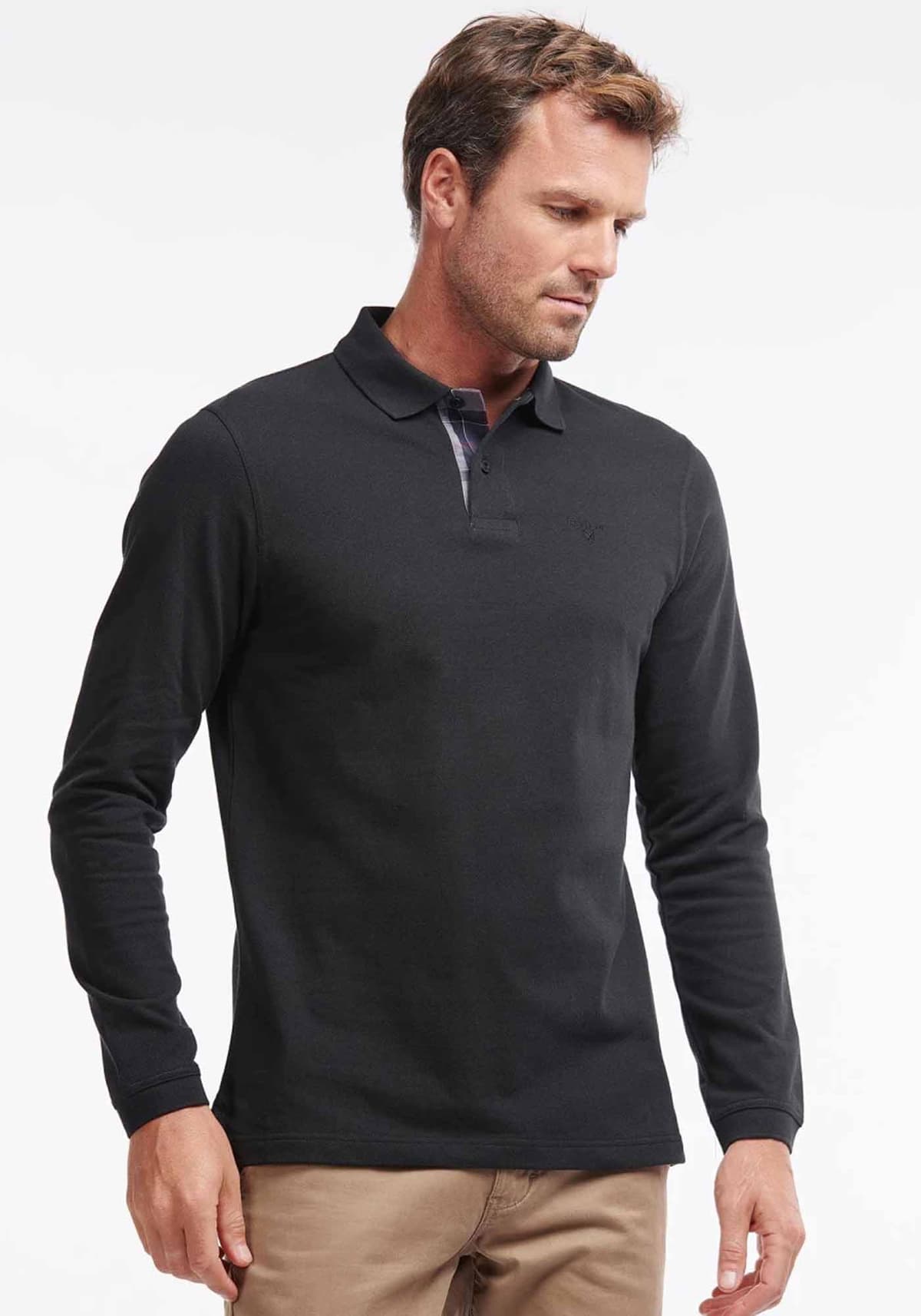 Men's Polo Shirts Barbour Green