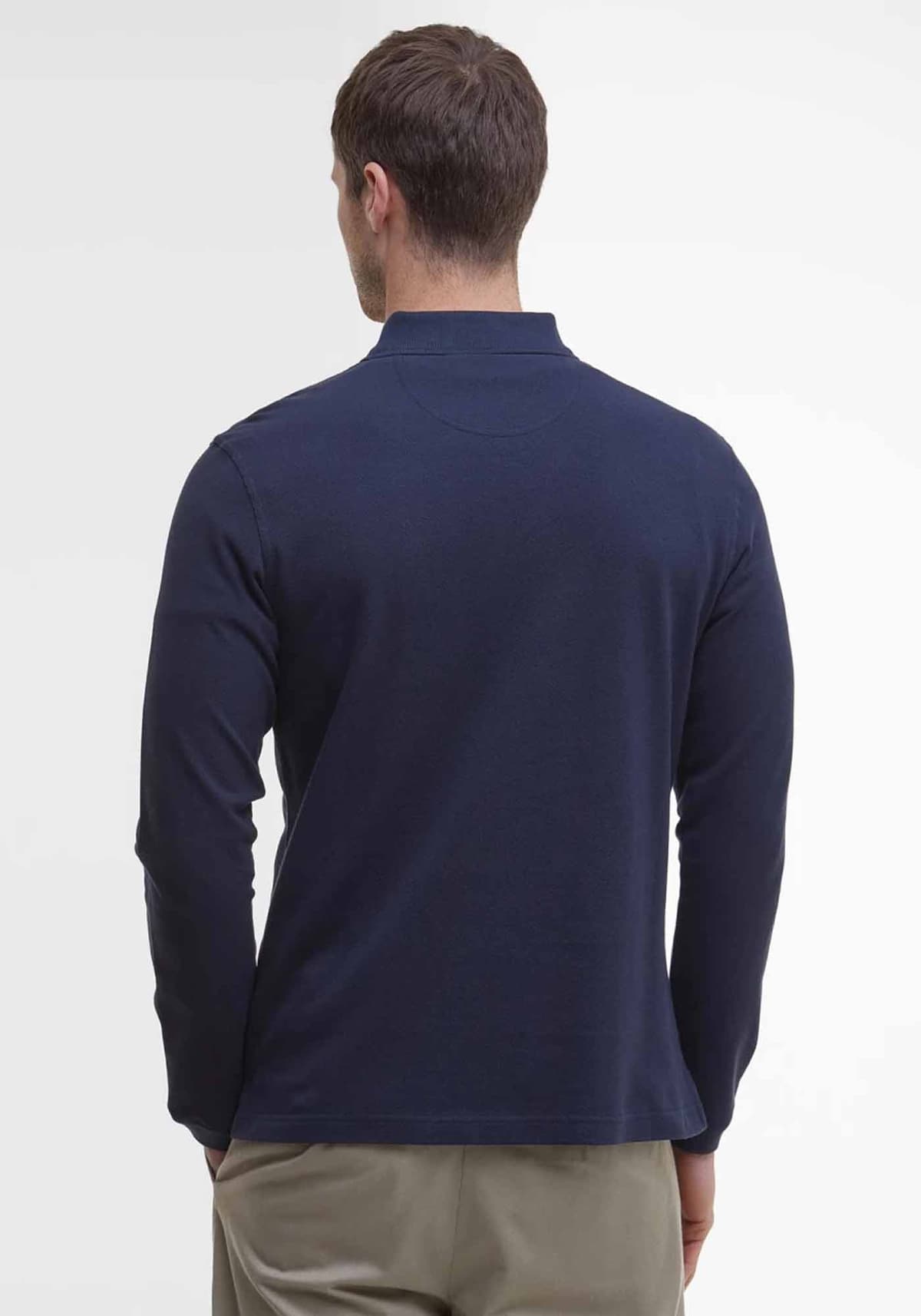 Men's Polo Shirts Barbour Blue