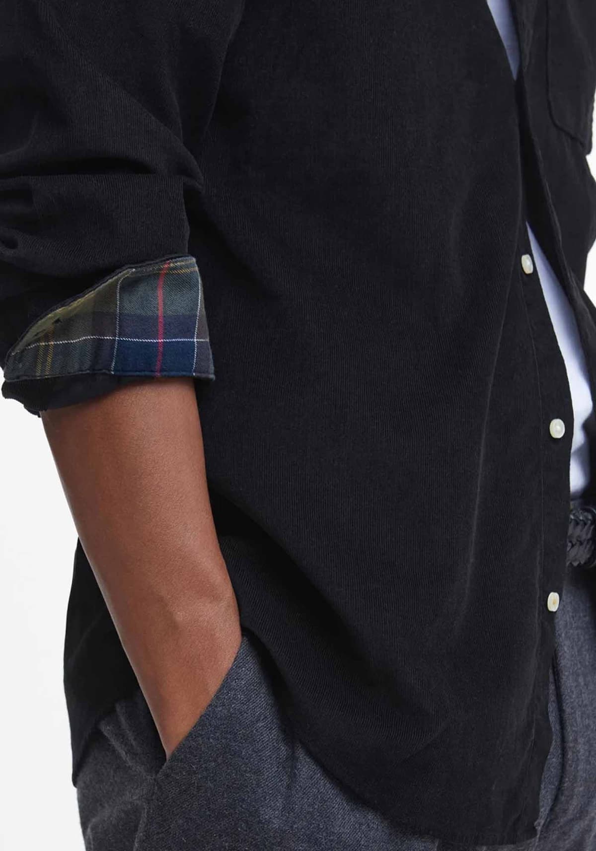 Men's Shirts Barbour Black