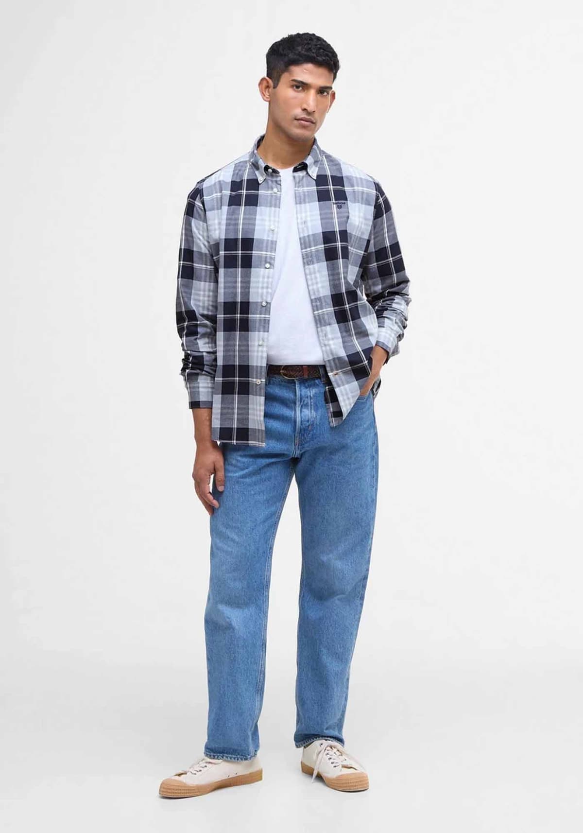 Men's Shirts Barbour Blue