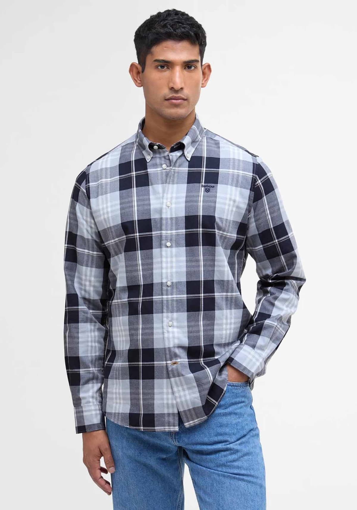 Barbour Πουκάμισο της σειράς Edgar - MSH5355 BU14 Mineral Blue