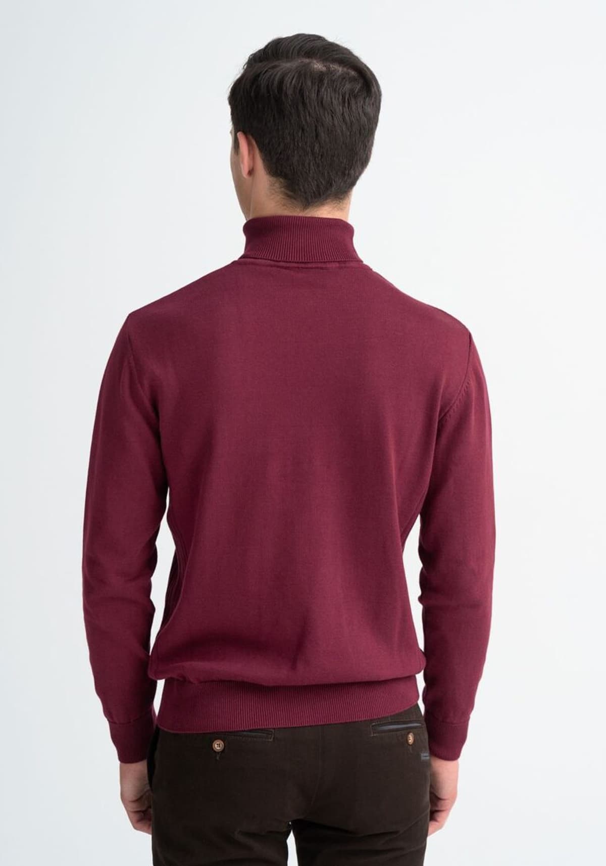 Men's Knitwear Monte Napoleone Bordeaux