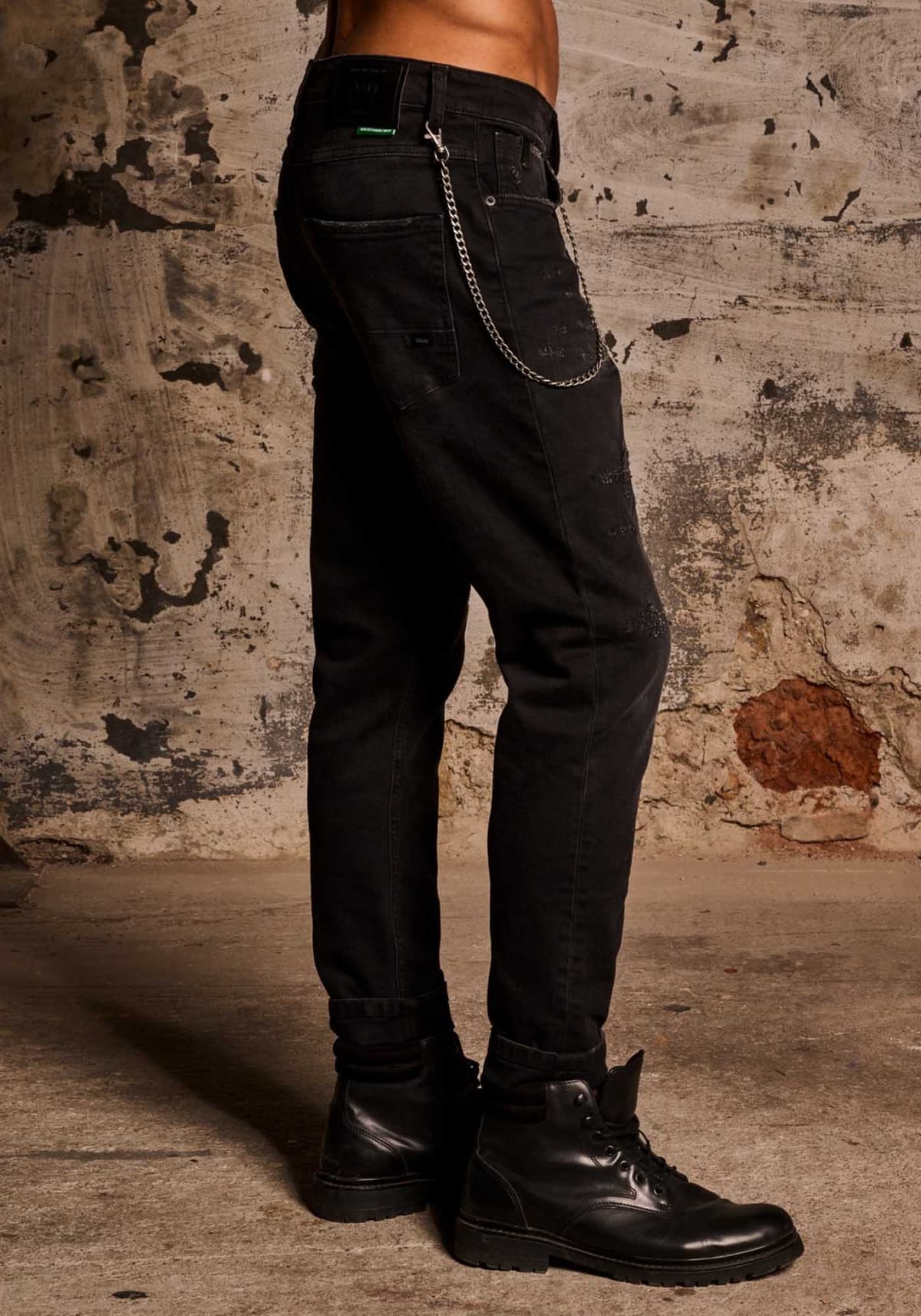 Men's Jeans Staff Jeans & CO Black