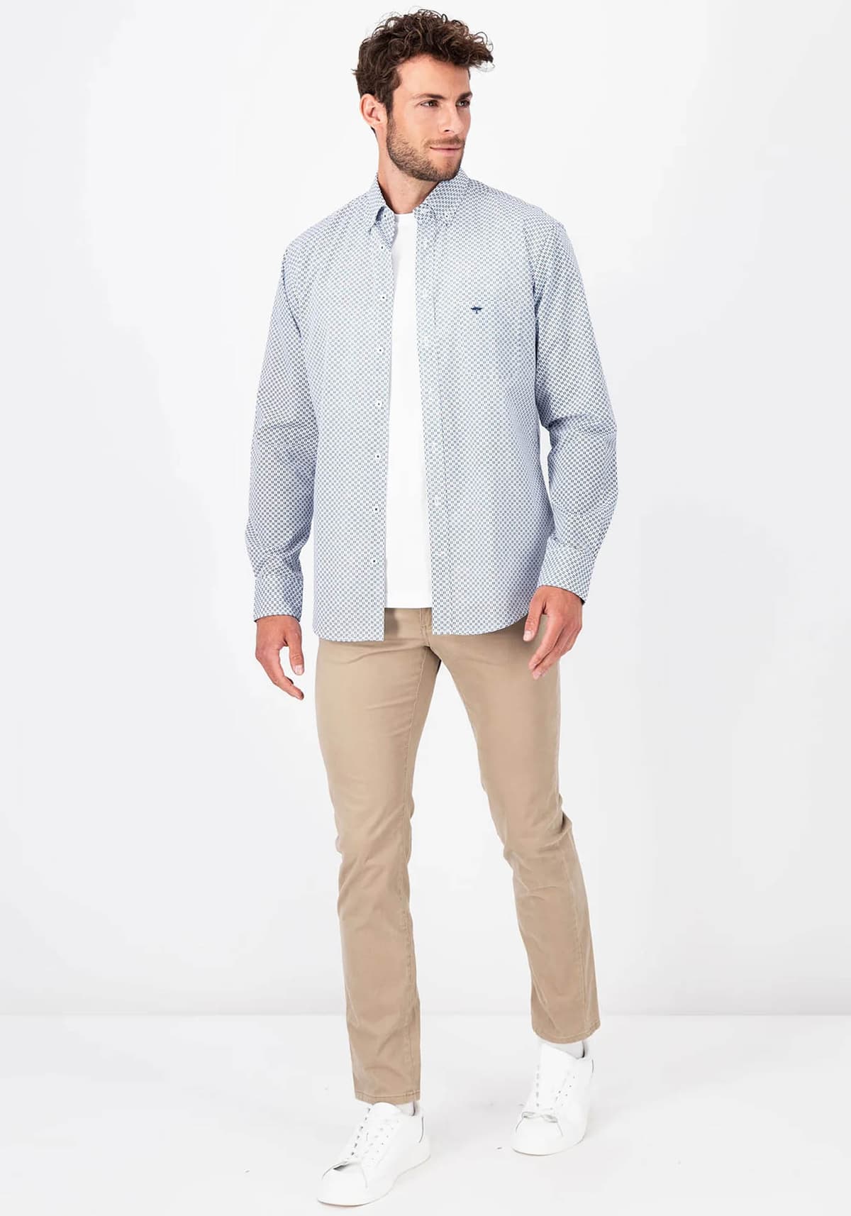 Men's Shirts Fynch Hatton Blue