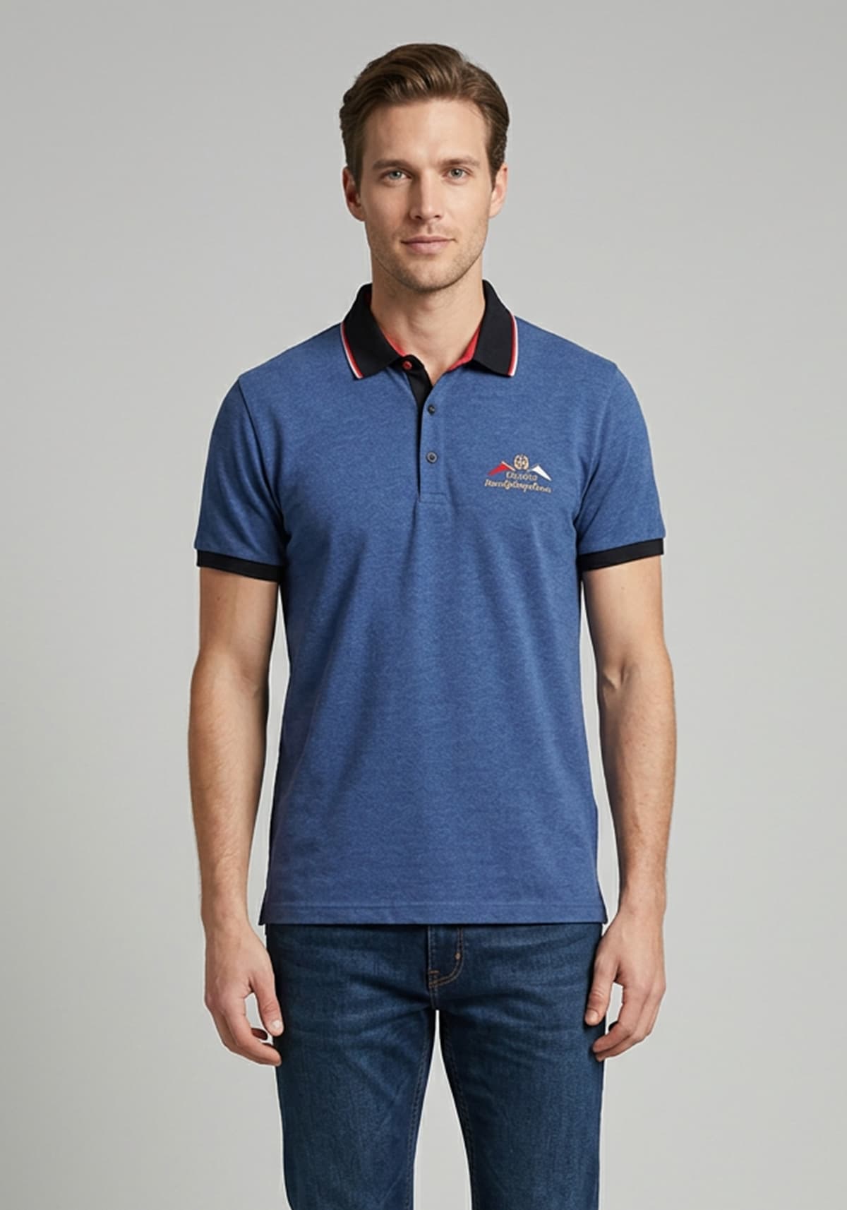 Men's Polo Shirts Monte Napoleone Coral