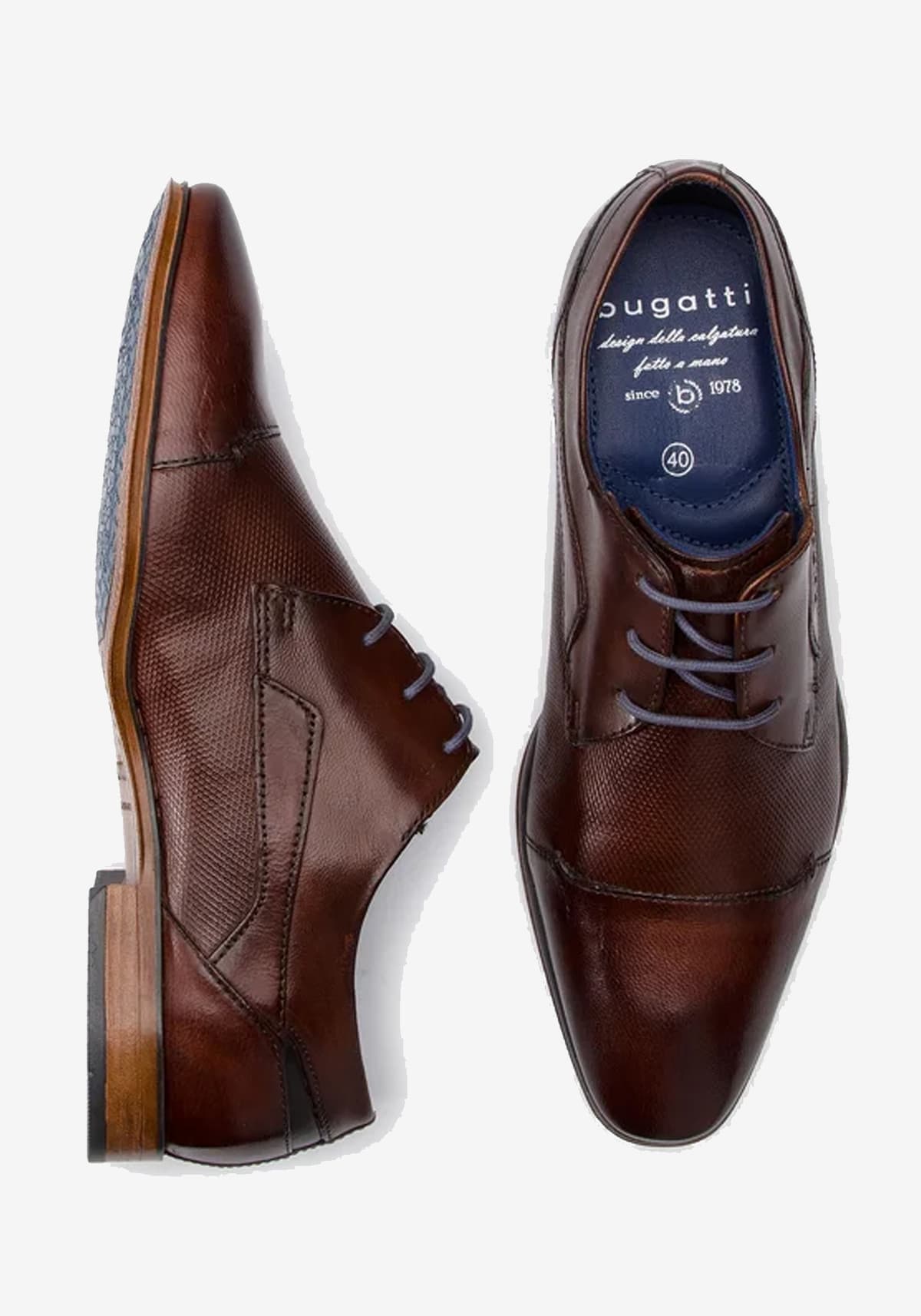 Men's Oxfords Bugatti Sportswear Brown