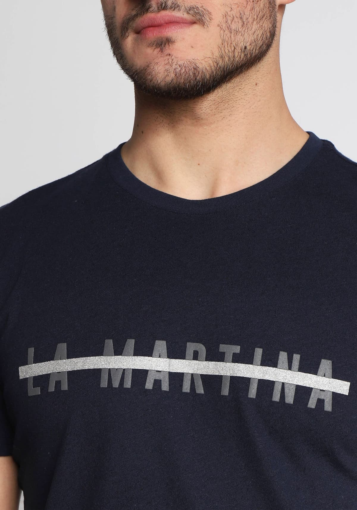 Men's T-Shirts La Martina Blue