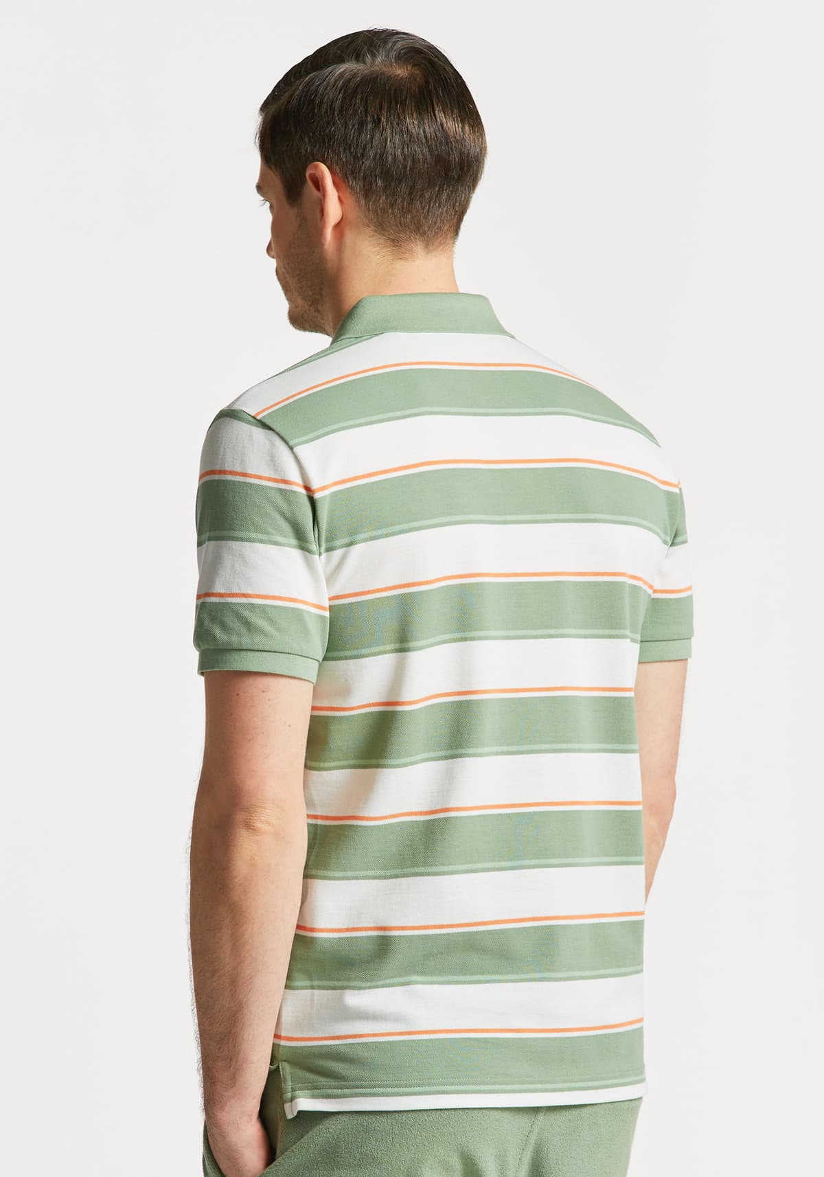 Men's Polo Shirts Gant Green