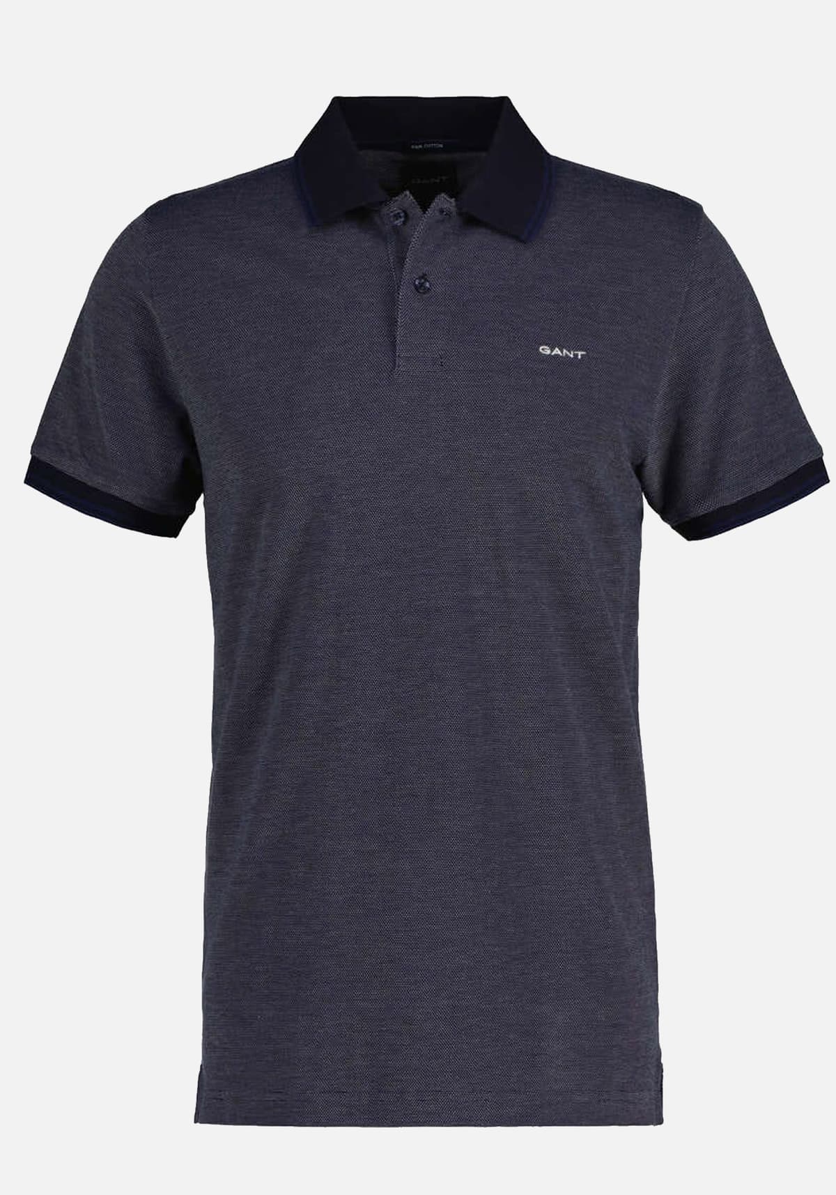 Men's Polo Shirts Gant Blue