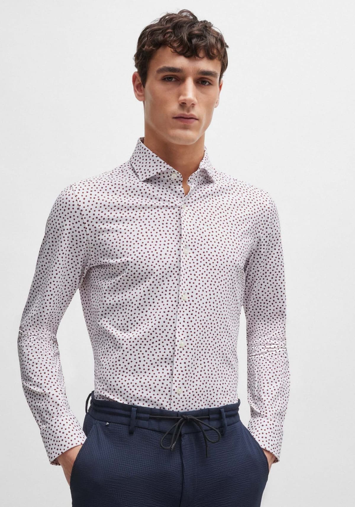 BOSS Πουκάμισο της σειράς P Hank - 50513429 121 Open White