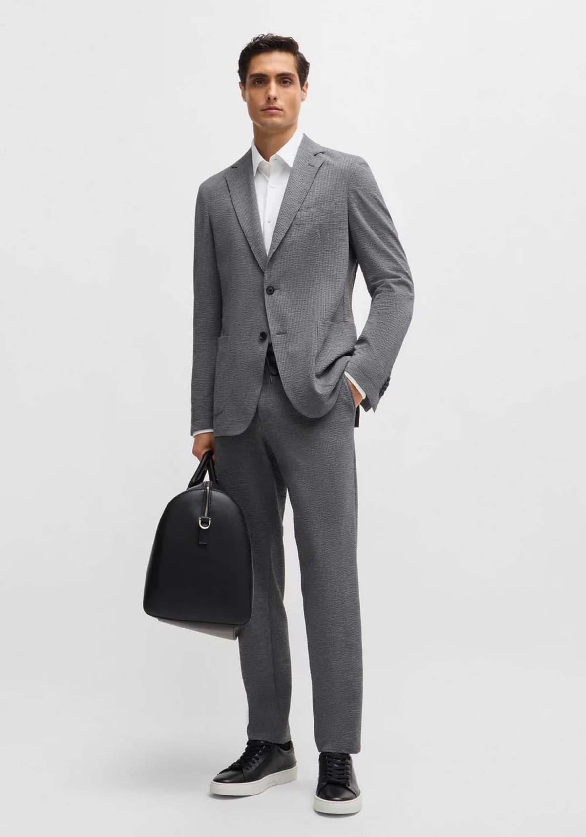 Men's Shirts Boss White