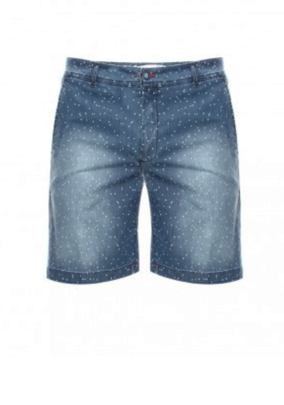 Men's Denim Shorts Hamaki-Ho Blue