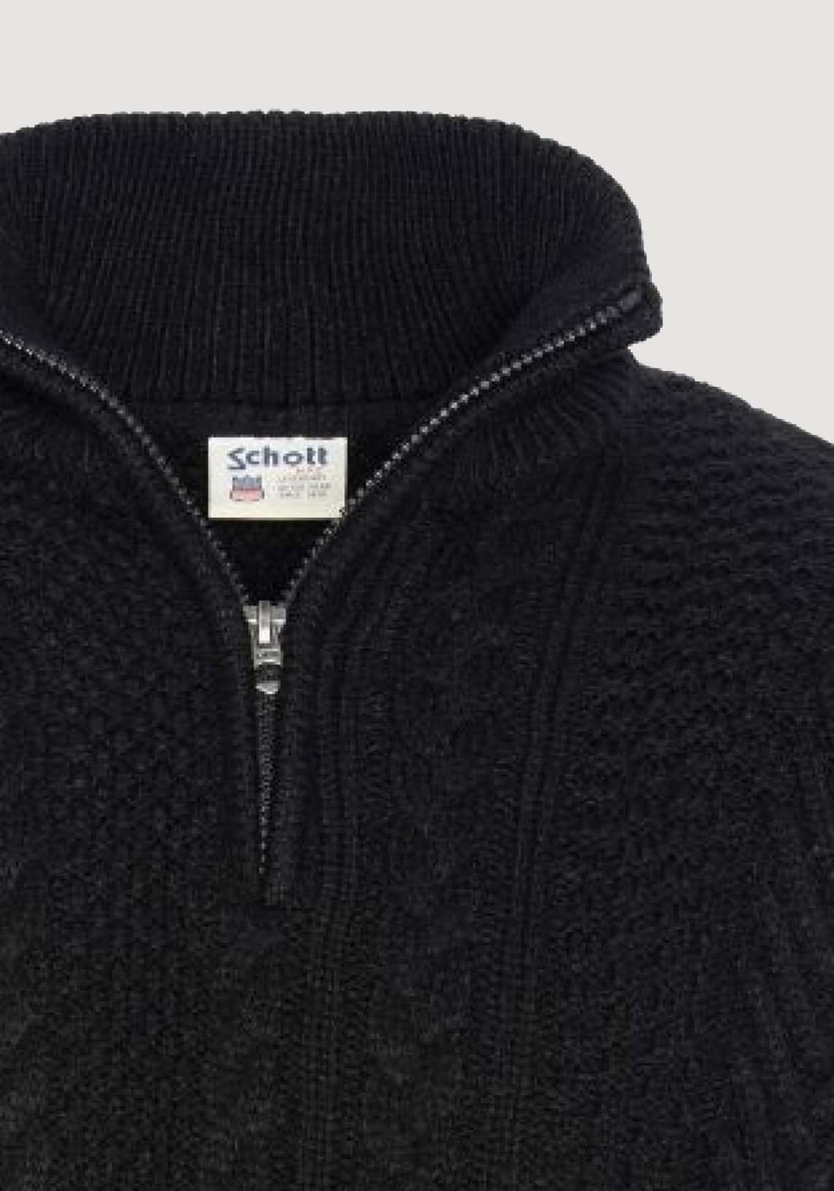 Men's Knitwear Schott N.Y.C. Black