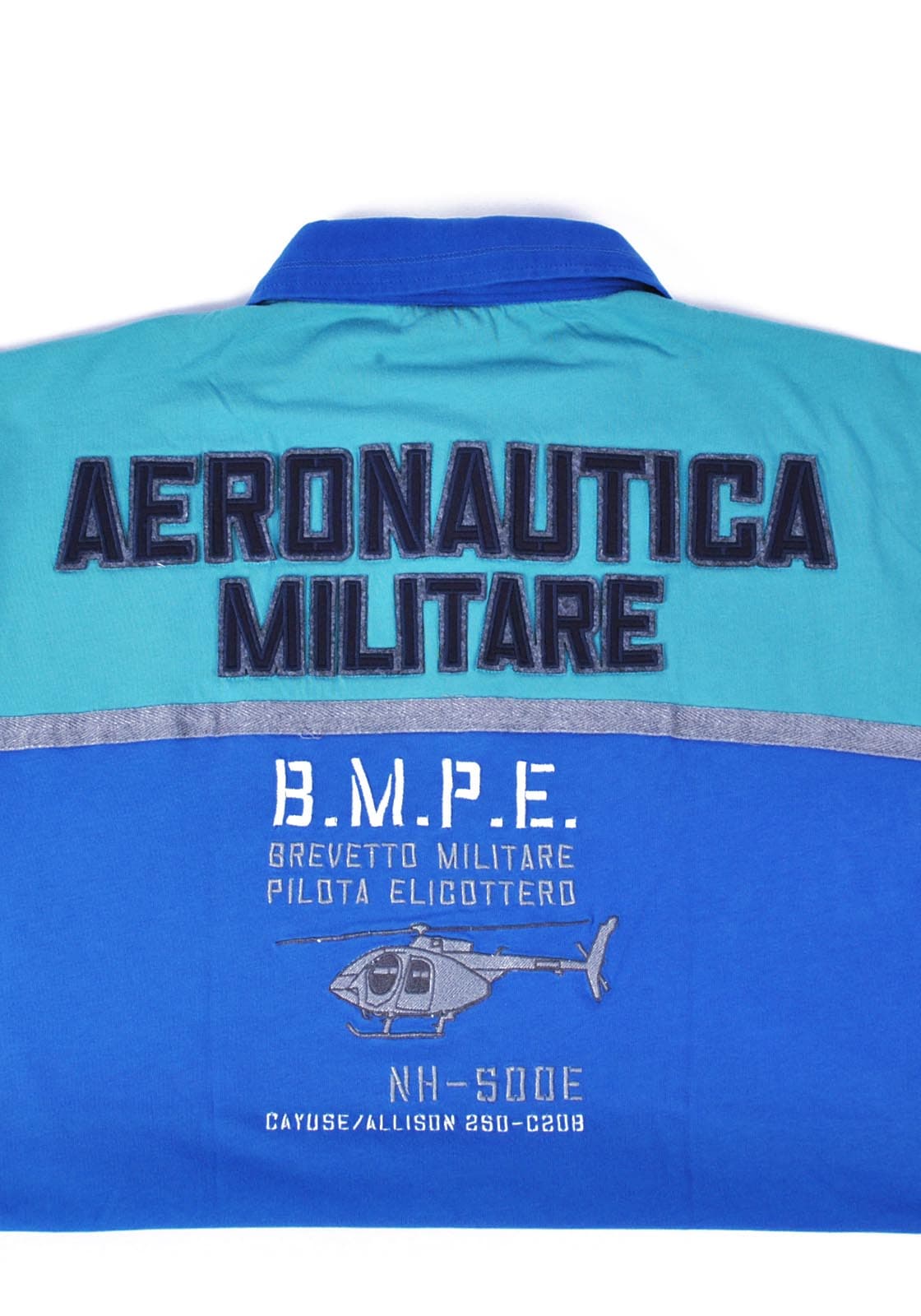 Men's Polo Shirts Aeronautica Militare Blue