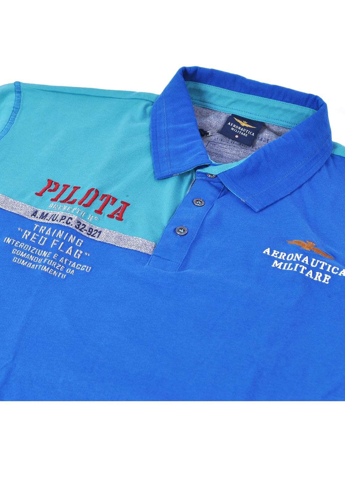 Men's Polo Shirts Aeronautica Militare Blue
