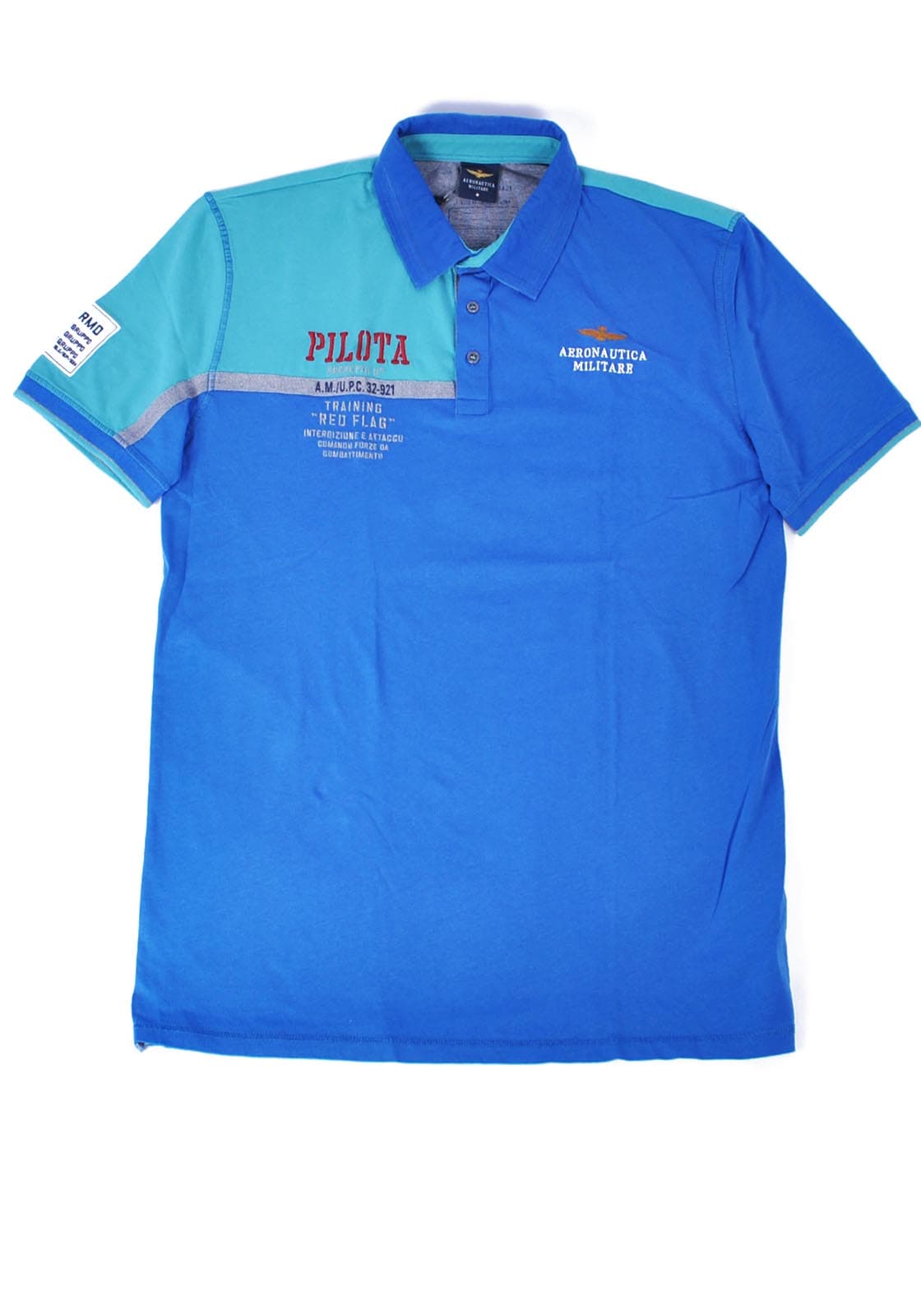 Men's Polo Shirts Aeronautica Militare Blue