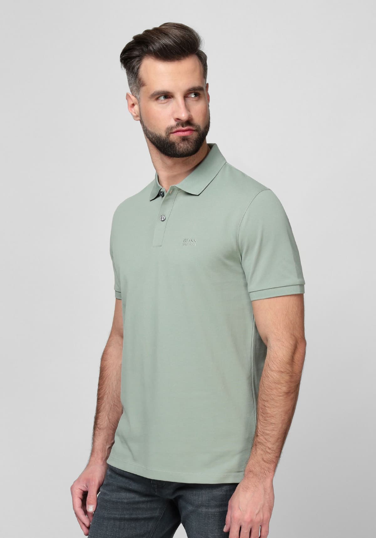 Men's Polo Shirts Boss Green