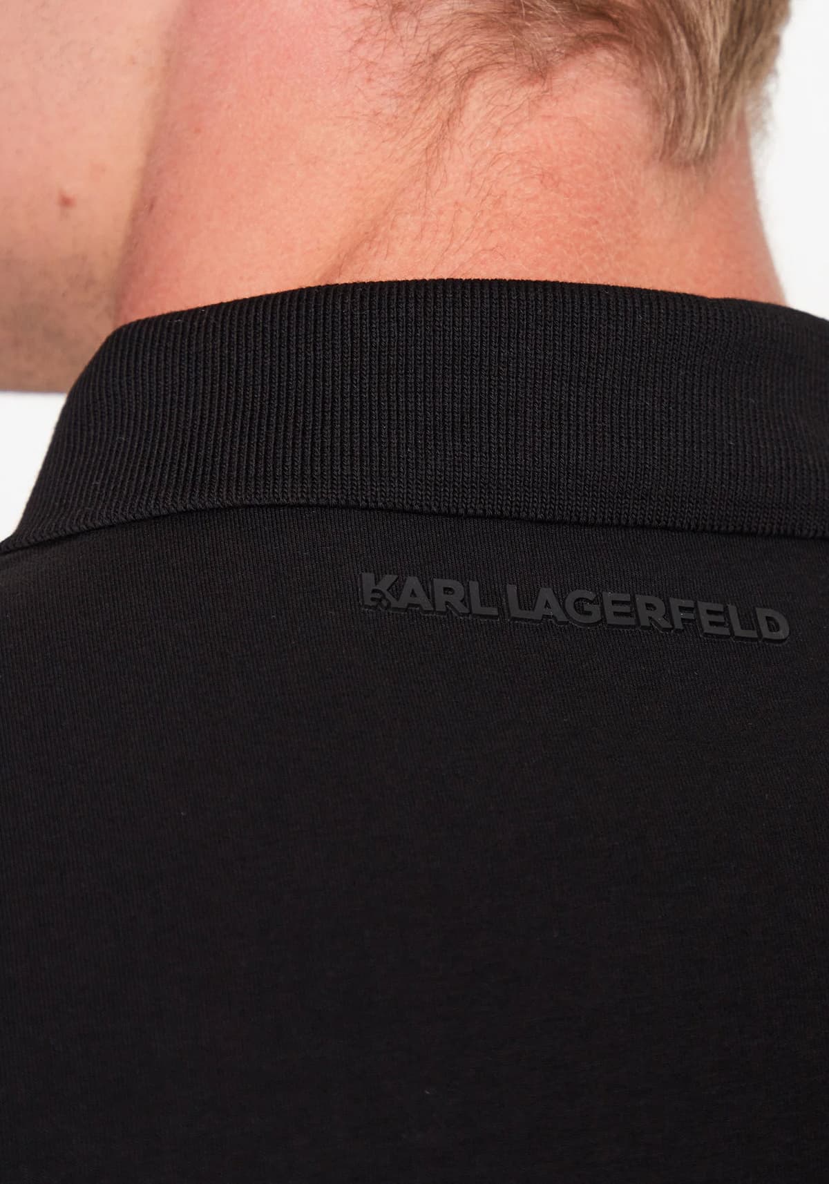 Men's Polo Shirts Karl Lagerfeld Black