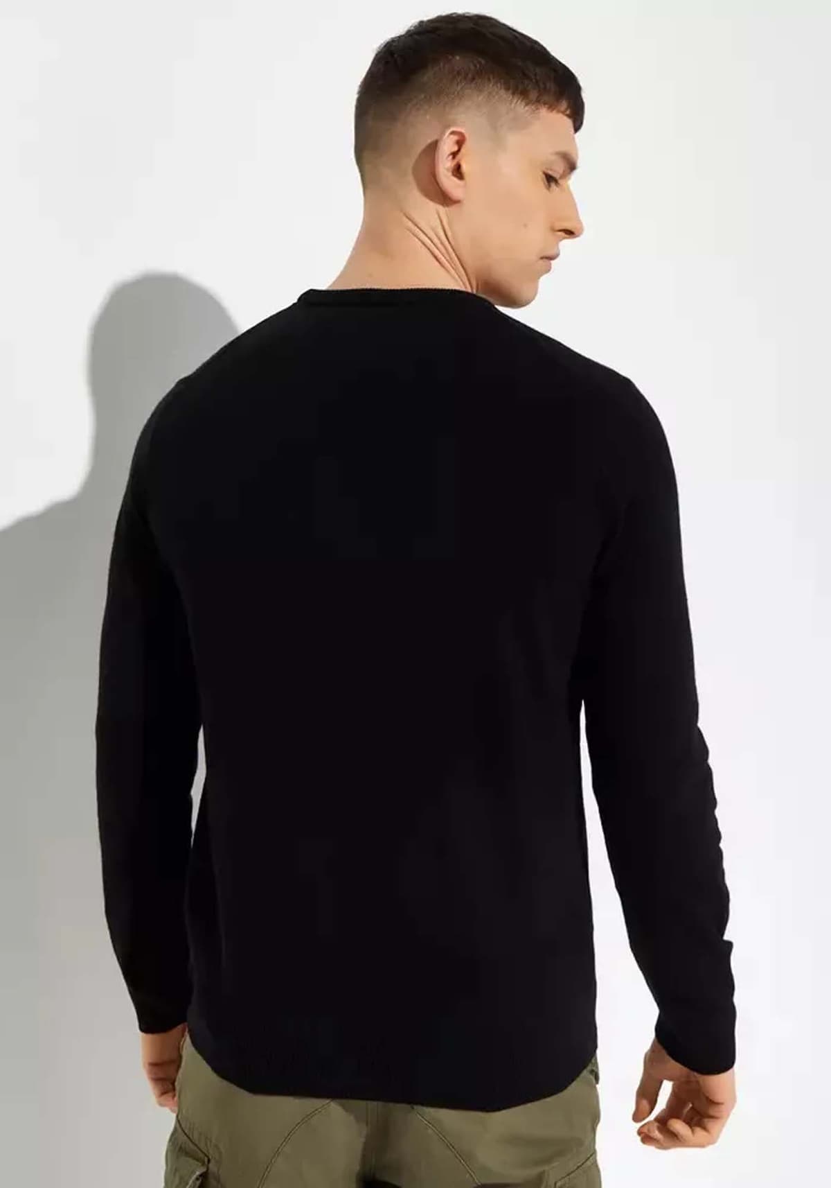 Polo Ralph Lauren Πλεκτή Μπλούζα της σειράς Pullover - 710884749 001 Black