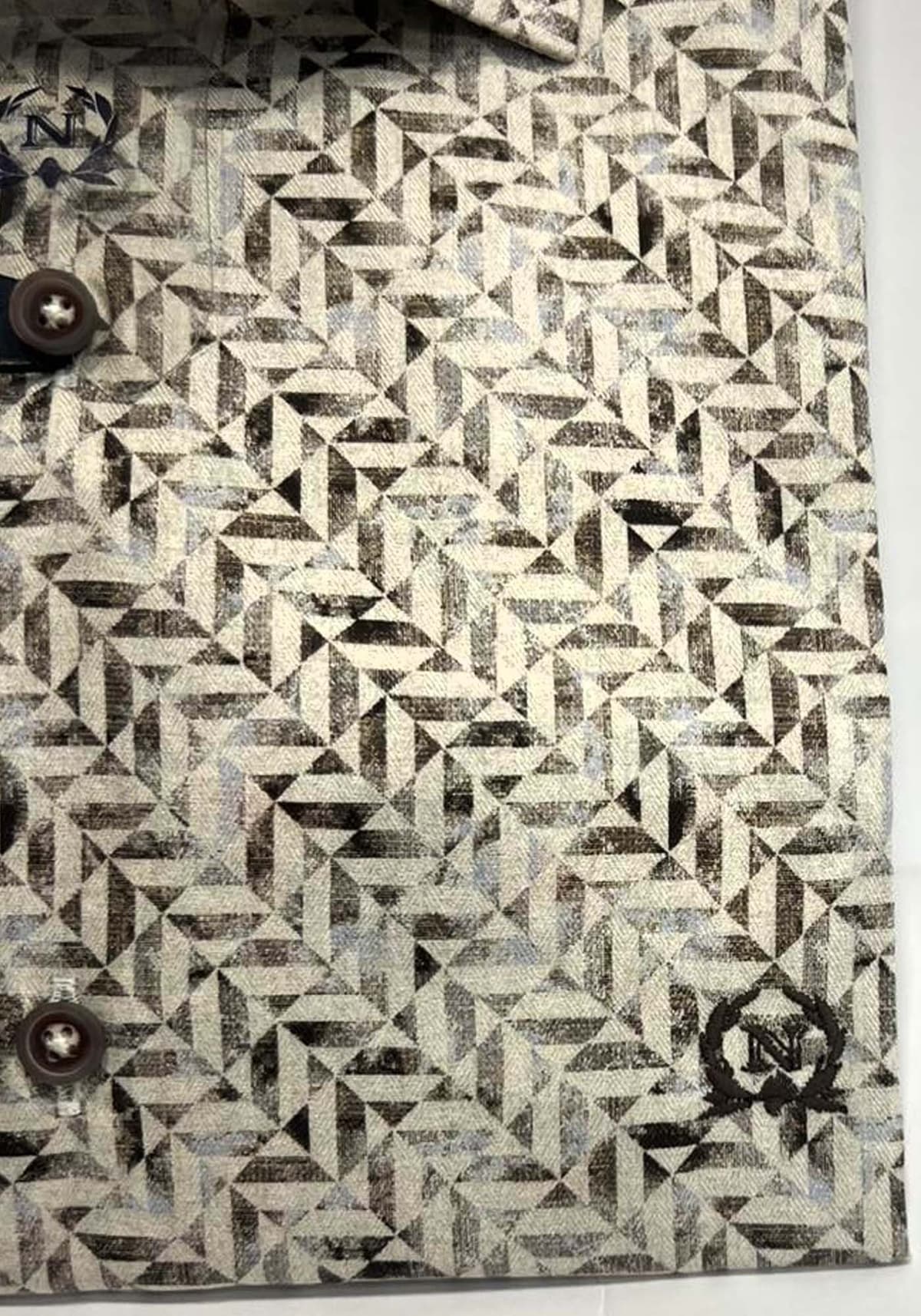 Men's Shirts Monte Napoleone Brown