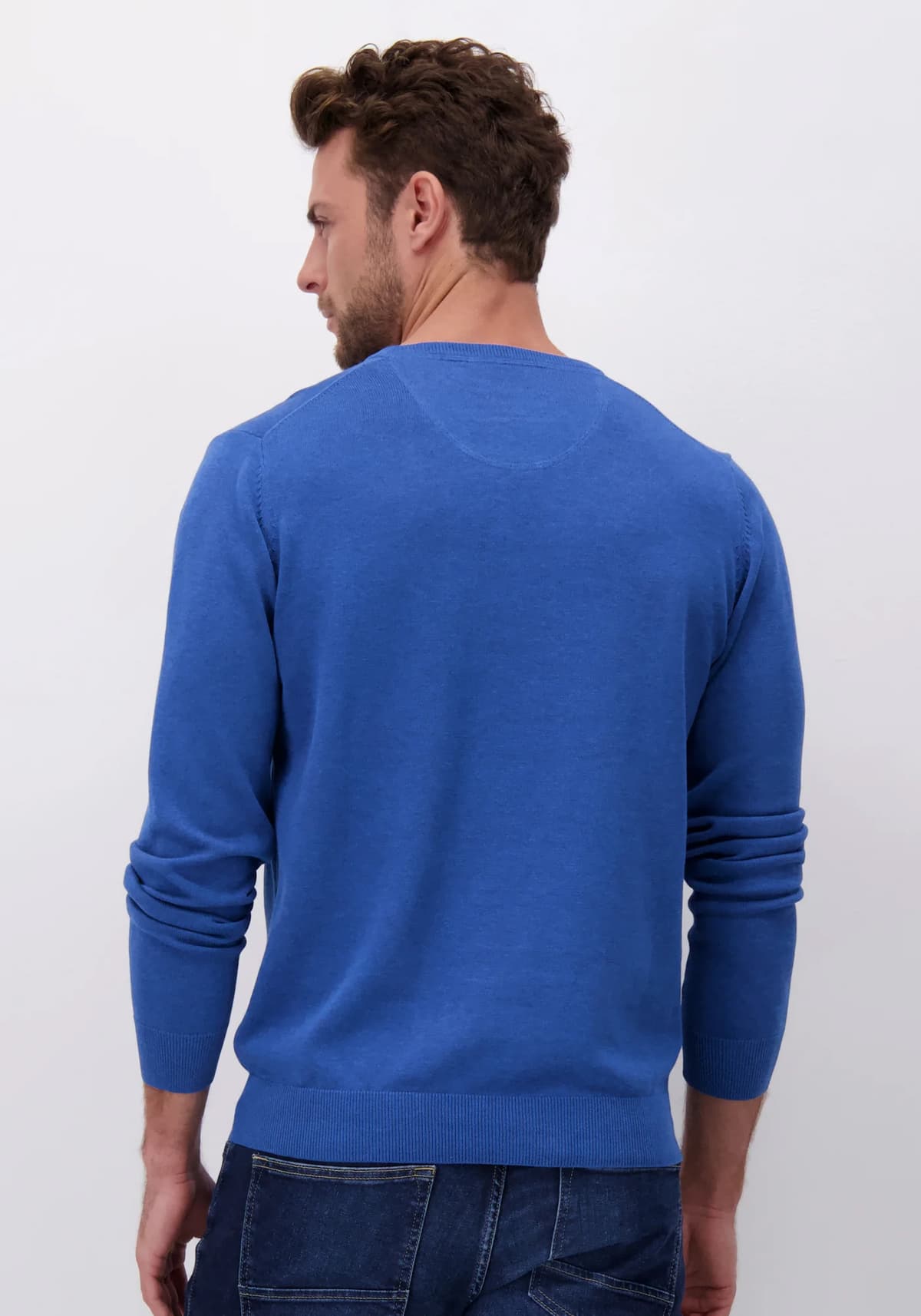 Men's Knitwear Fynch Hatton Blue