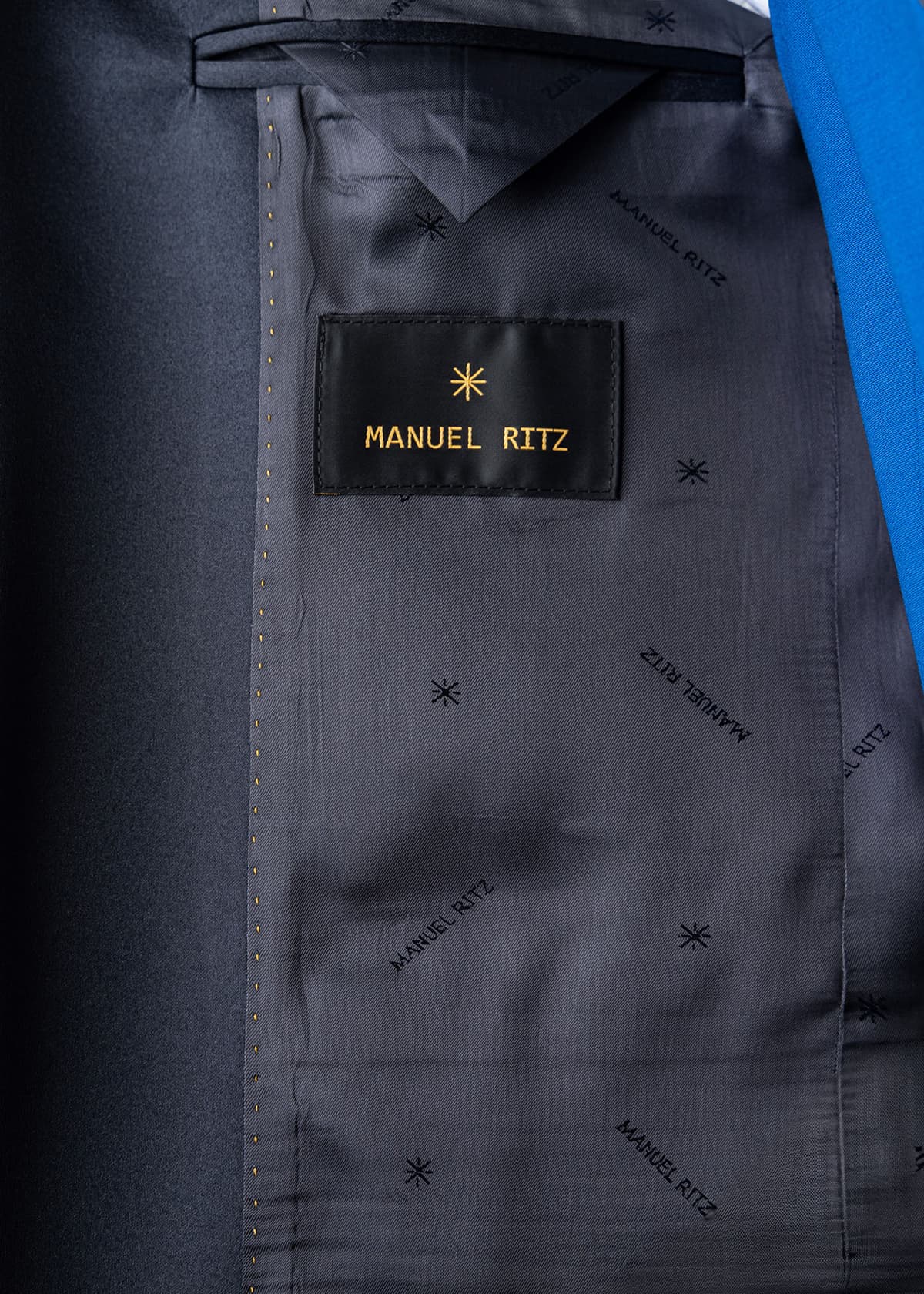 Manuel Ritz 3 Pieces Κοστούμι της σειράς Formal - 3630ARW3149 240000 86 Royal Blue