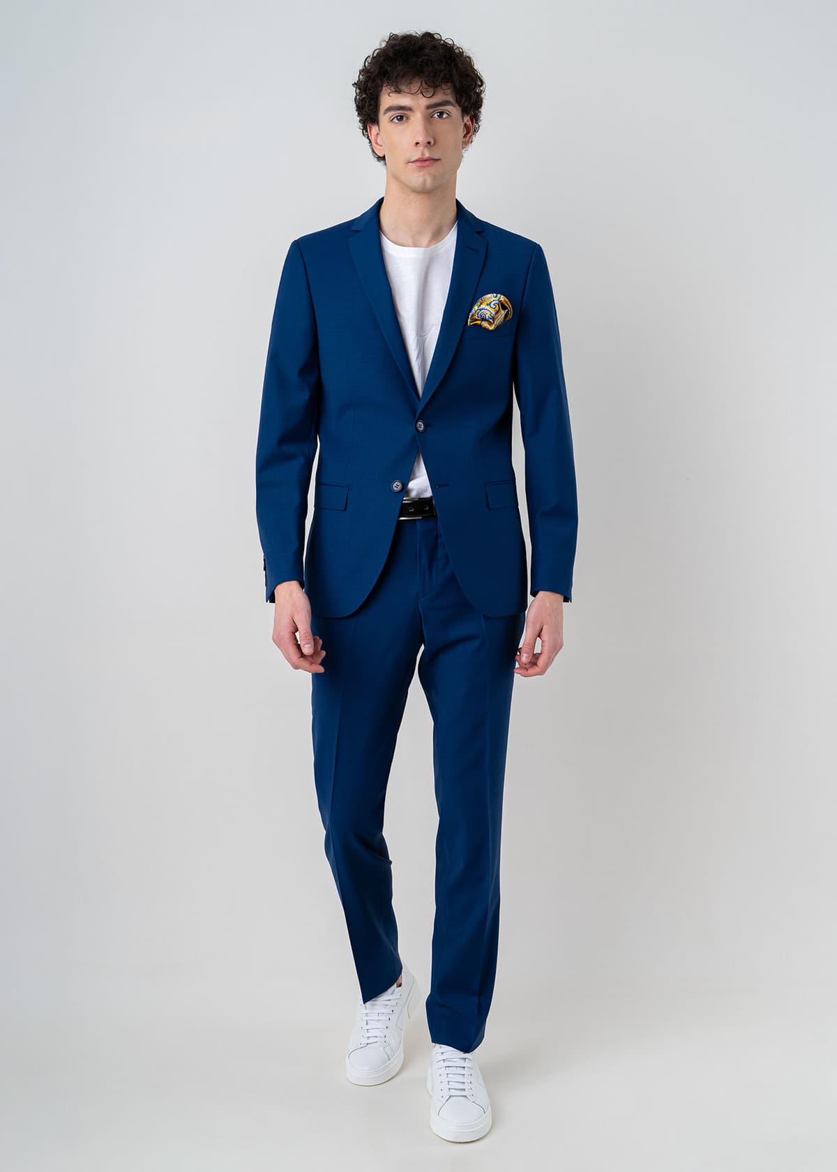 Men's Suits Fragosto Blue