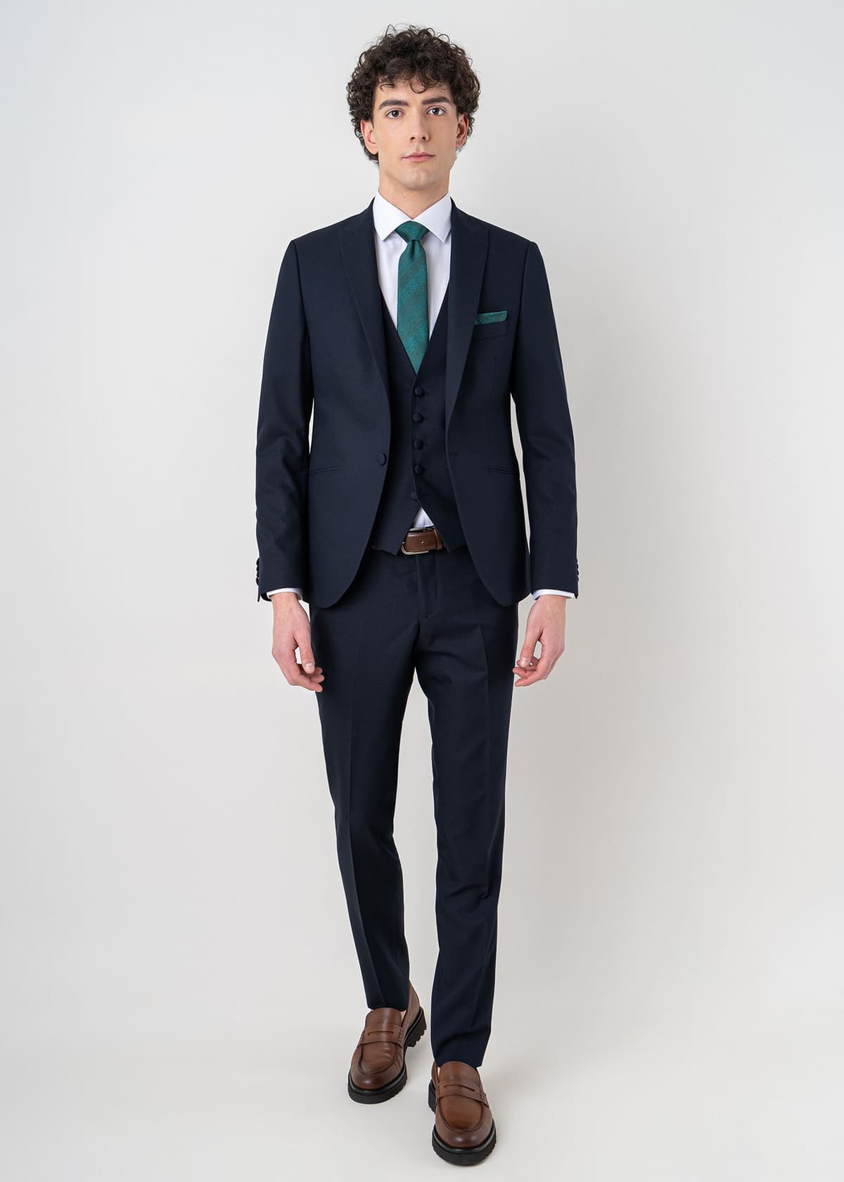 Men's Suits Fragosto Blue