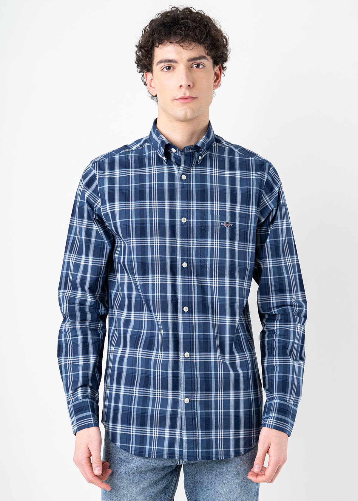 Men's Shirts Gant White