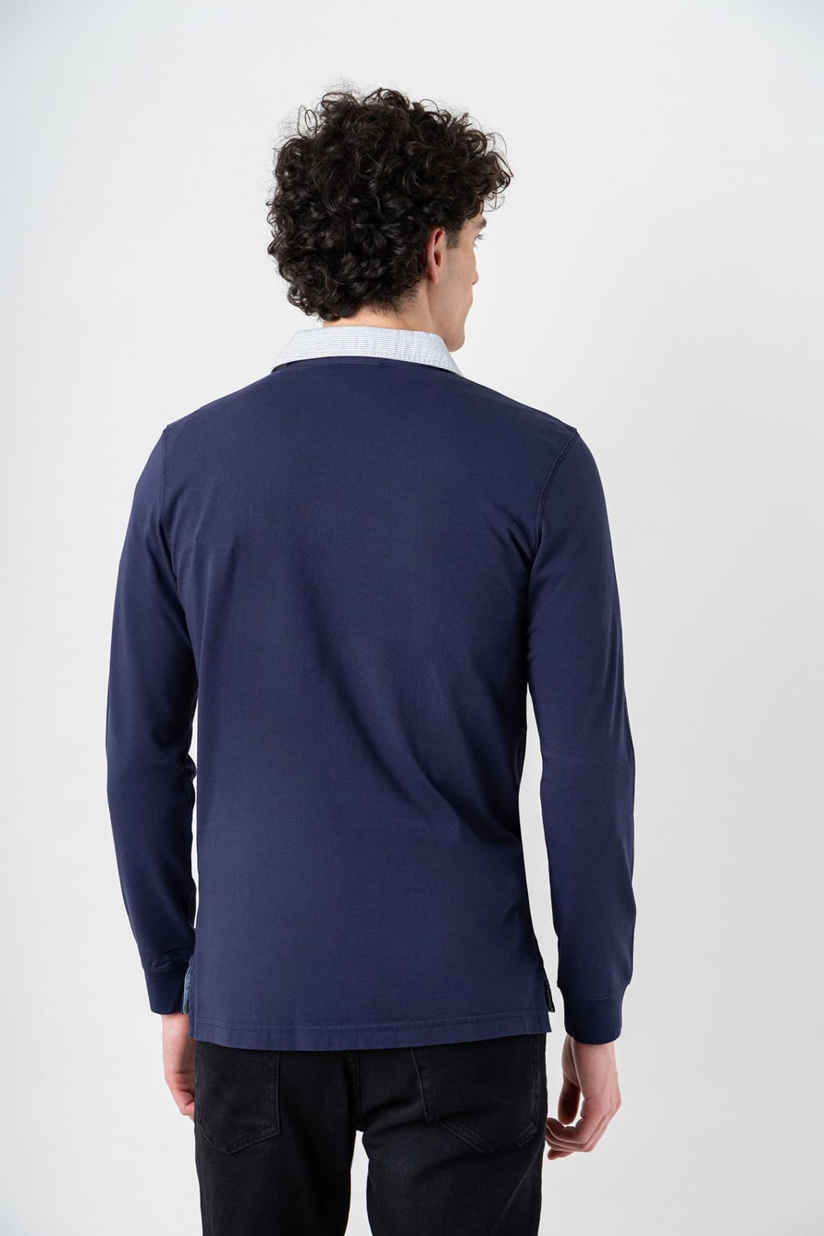 Men's Polo Shirts Baldessarini Blue