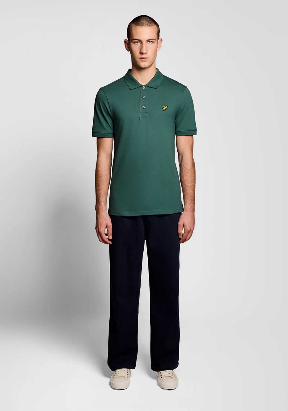 Lyle & Scott Polo Μπλούζα Basic - SP400VOGT W130 Everglade