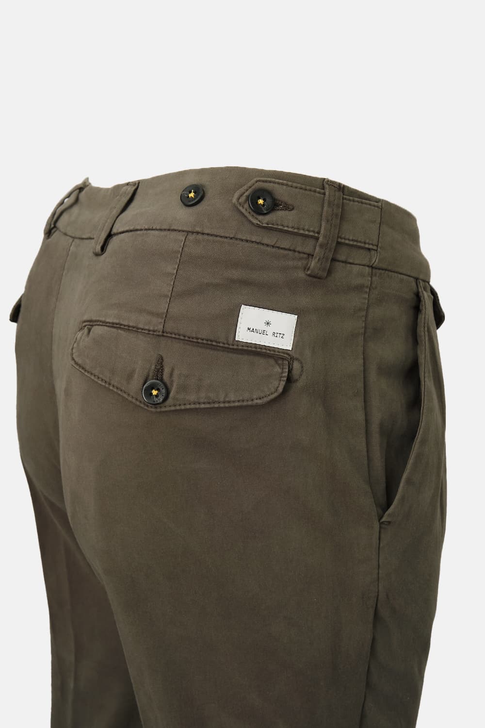 Men's Pants Manuel Ritz Green