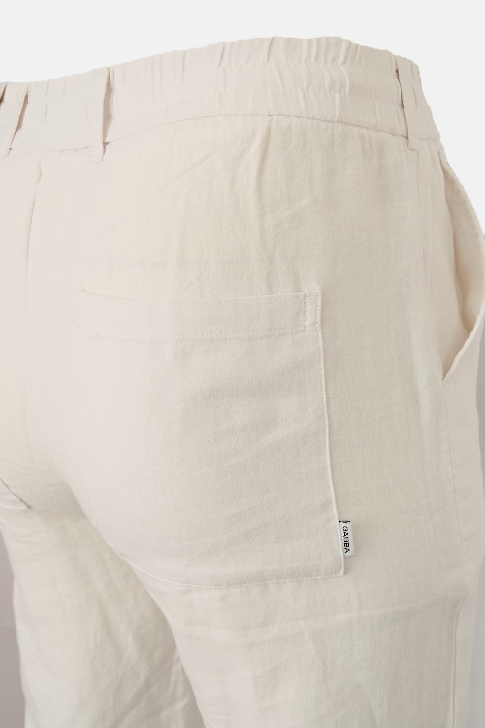 Men's Linen Pants Gabba White