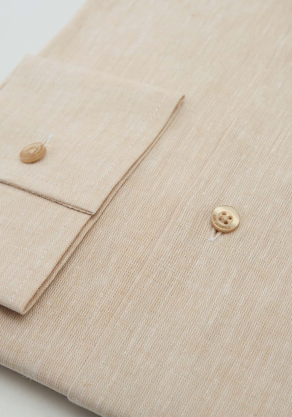 Men's Shirts Karl Lagerfeld Beige