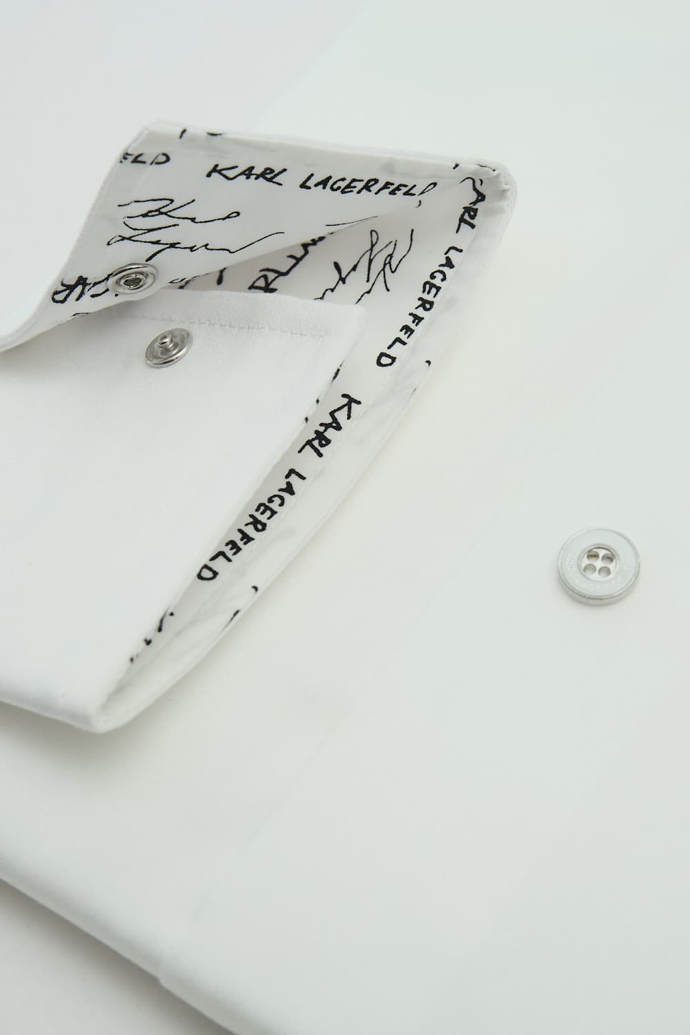 Karl Lagerfeld Πουκάμισο της σειράς Basic - 605100 553632 19 White