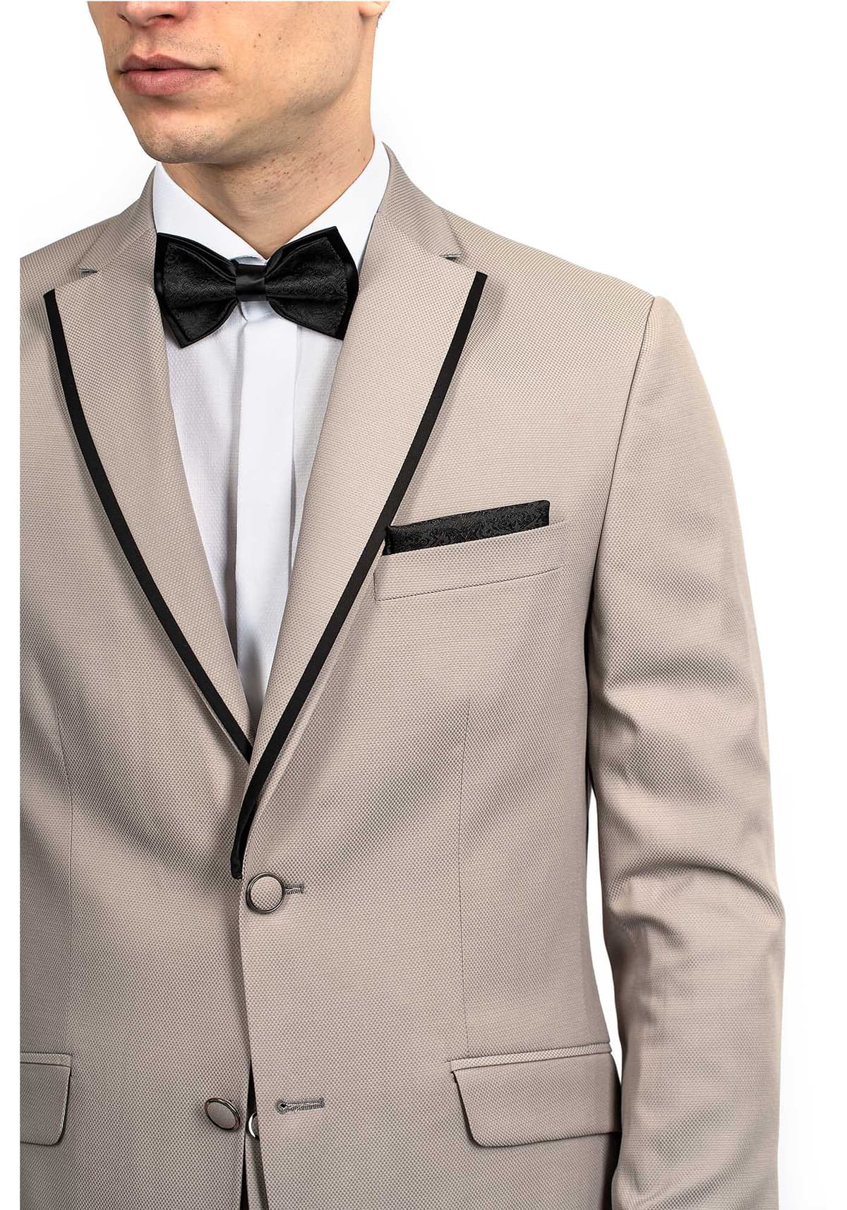 Men's Suits Fragosto Beige