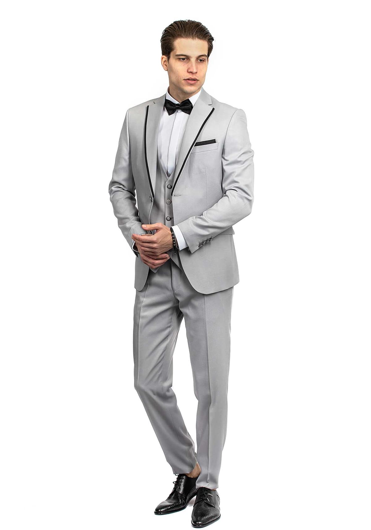 Men's Suits Fragosto Gray