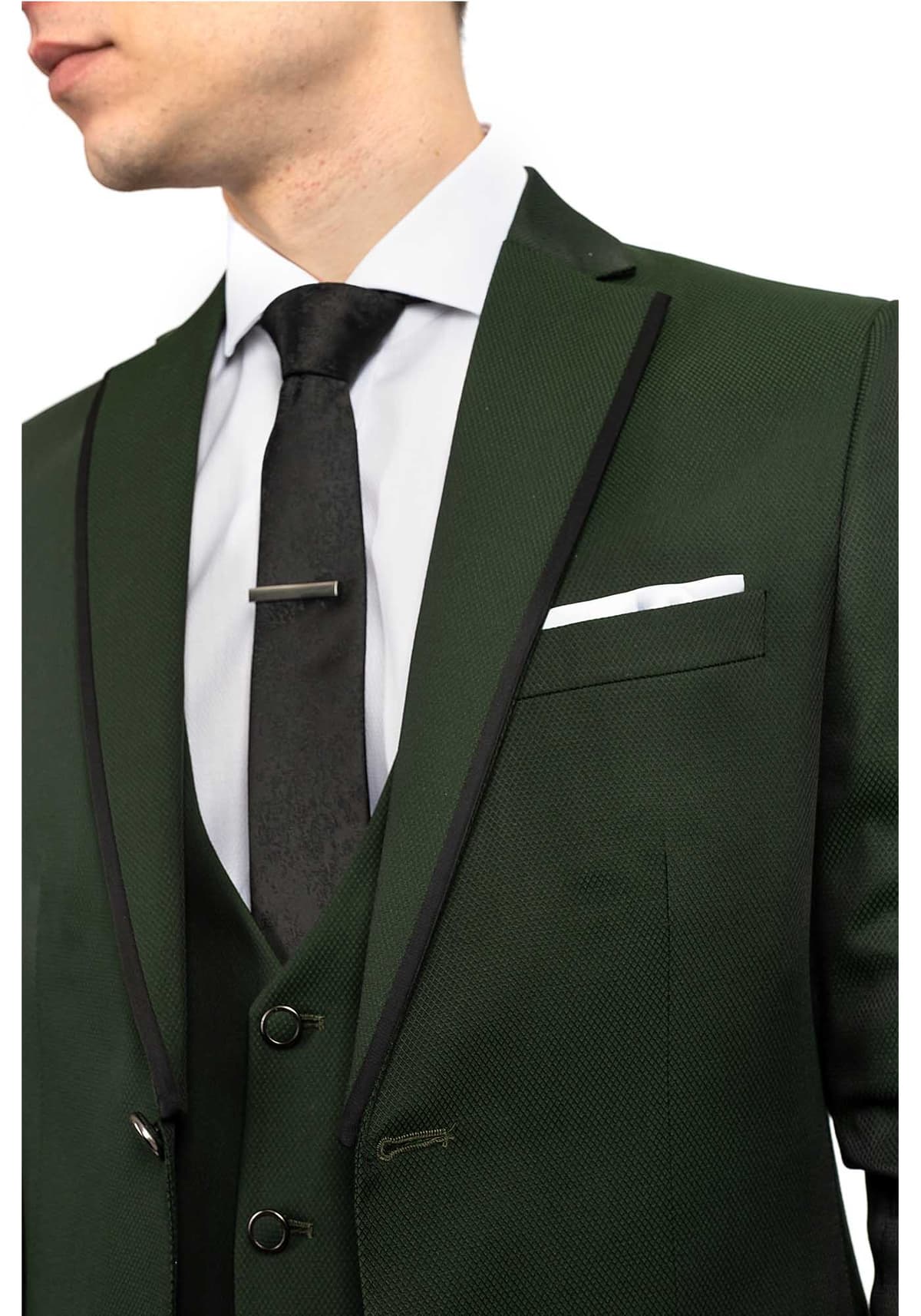 Men's Suits Fragosto Green