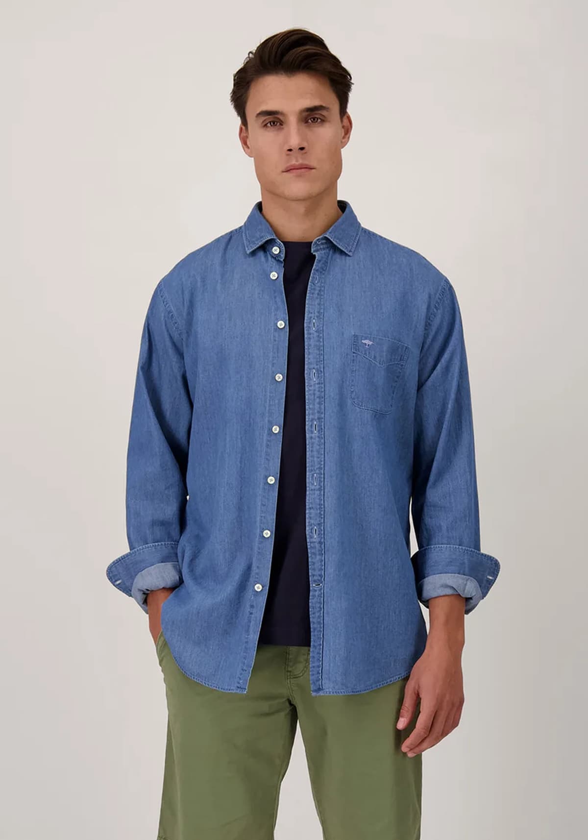 Men's Shirts Fynch Hatton Blue