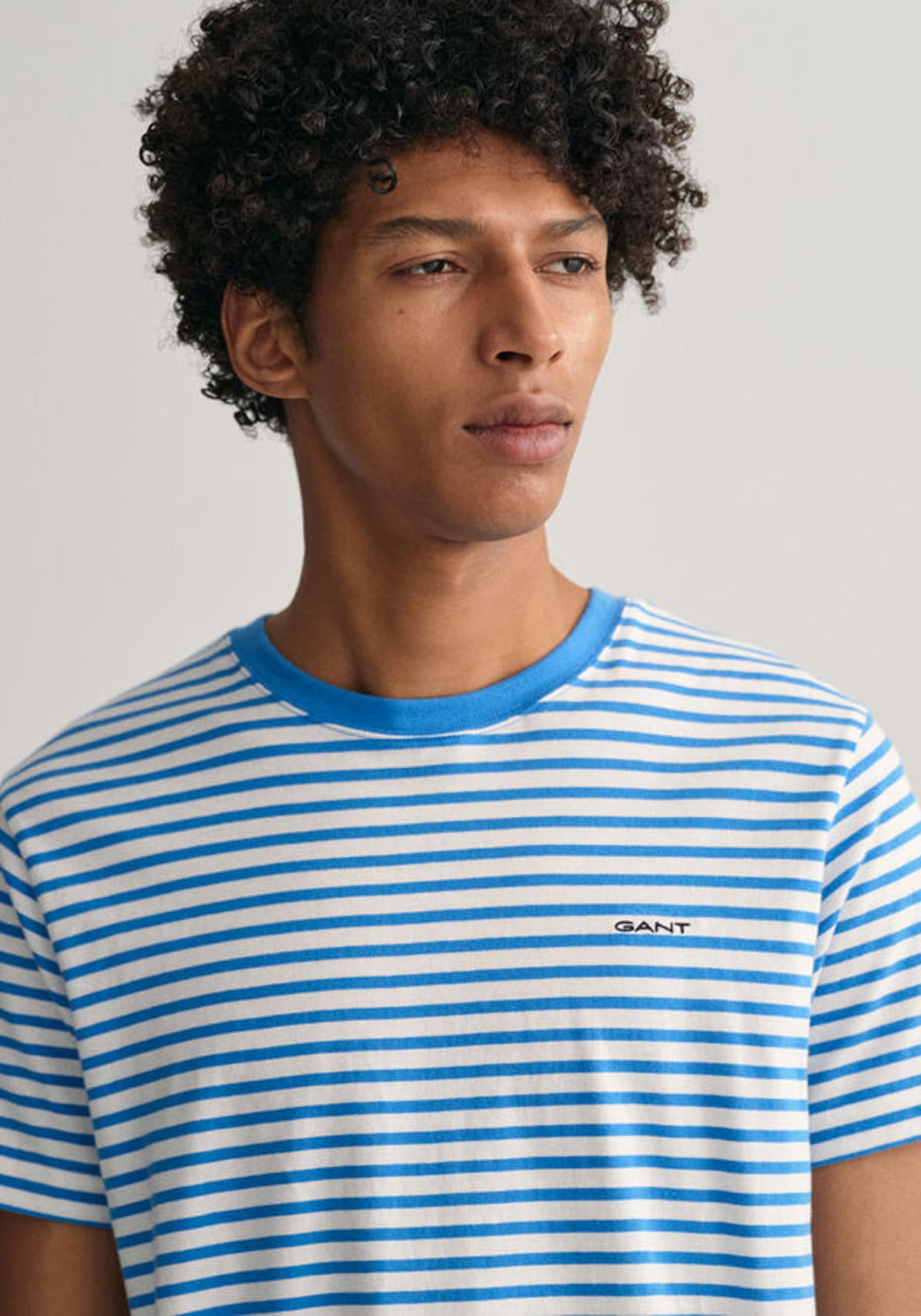 GANT Μπλούζα της σειράς Stripe - 2003164 471 Day Blue