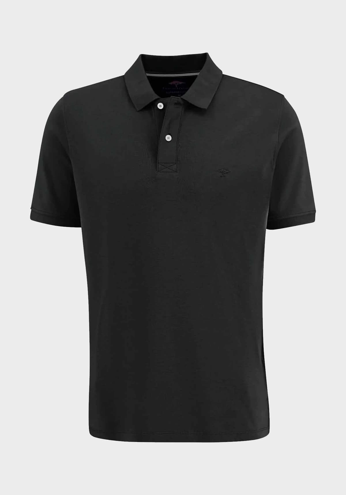 Men's Polo Shirts Fynch Hatton Black