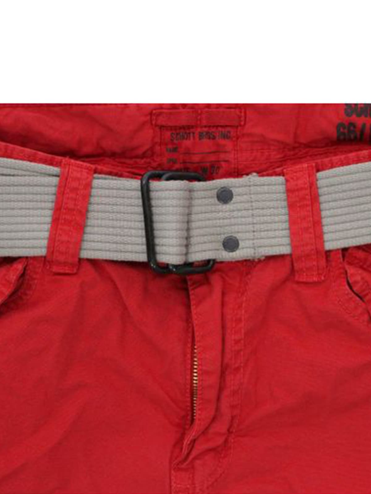 Men's Cargo Shorts Schott N.Y.C. Red