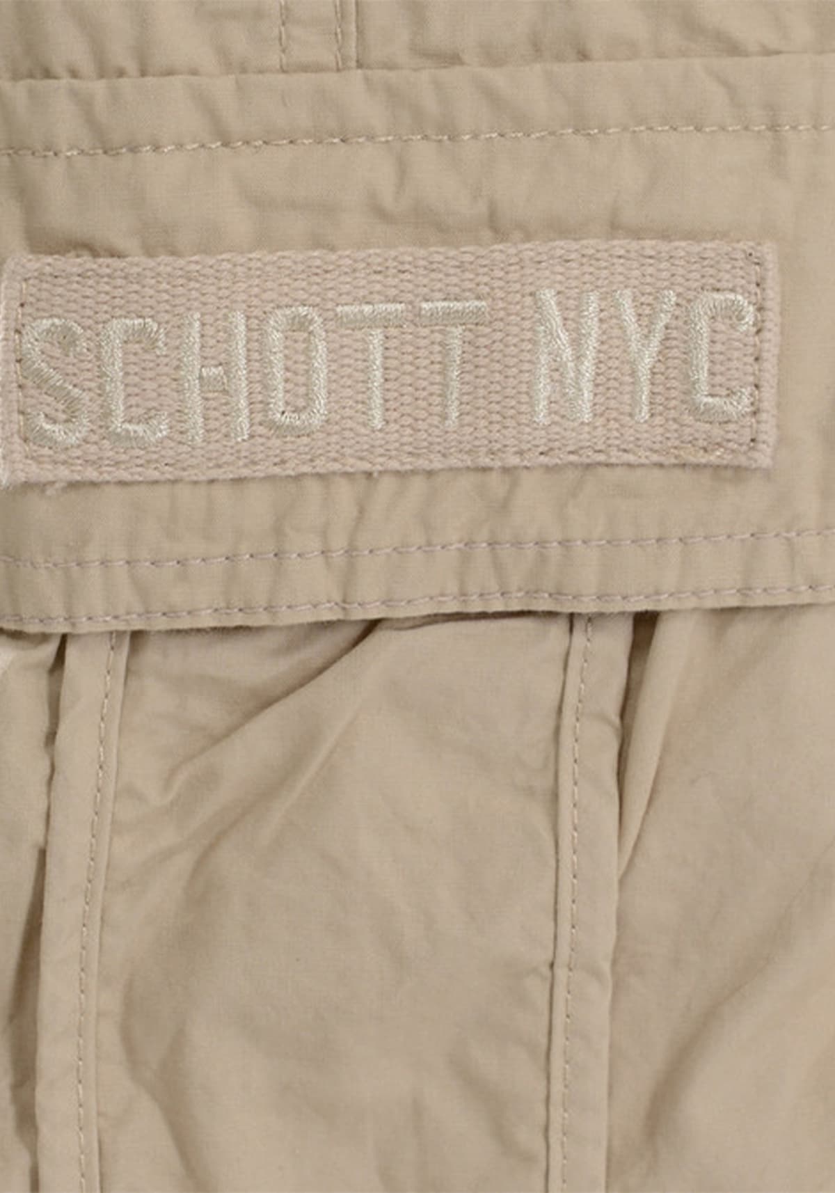 Men's Cargo Shorts Schott N.Y.C. Beige