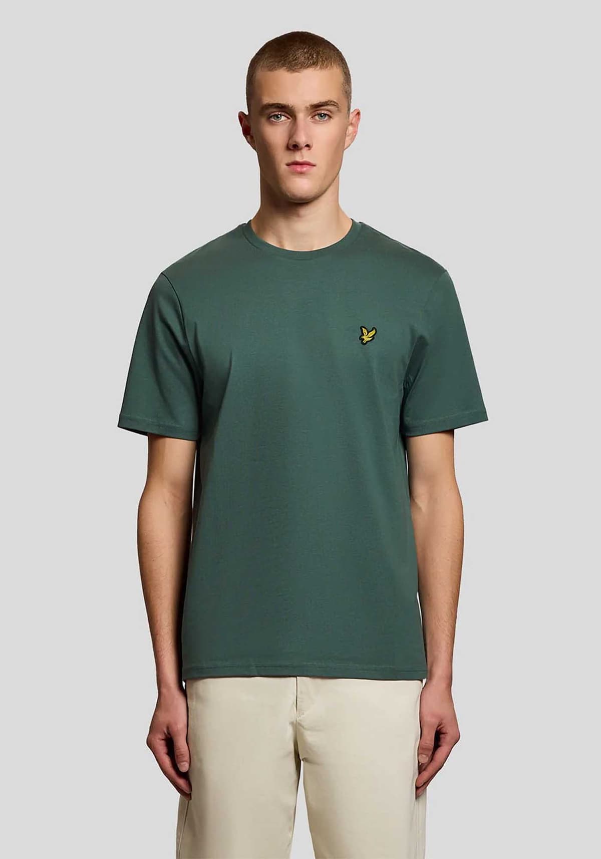 Lyle & Scott T Shirt Basic - TS400VOGT W130 Everglade